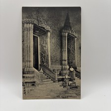 Vintage Postcard Bangkok, Thailand, Wat Pra Keo picture