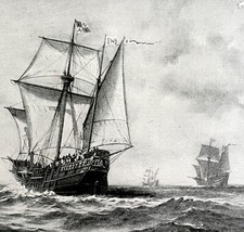 South America Discovery 1899 Victorian American History Nautical Ephemera DWZ2 picture