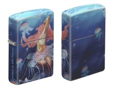 Zippo Jessica Prando MERMAID JELLYFISH 540 Wrap Limited Edition 2022 COY Lighter picture