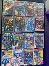 Huge Batman DC Comics Lot OF 75 - Issues range from 372-485 - Bronze/Copper Ages picture