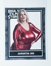 SAMANTHA 38G ADULT FILM STARS CUSTOM MADE ART CARD NOVELTY picture
