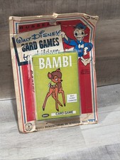Vintage Russel Walt Disney Bambi Playing Card Game Bambi 1965 picture