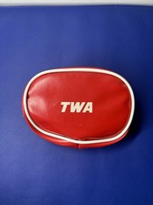 TWA Vintage Retro Travel Pouch Amenities Kit Bag, Small Toiletry Bag picture
