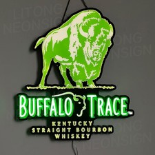 US STOCK Buffalo Trace Whiskey LED Neon Sign 23