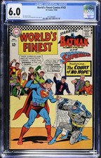 World's Finest Comics #163 1966 CGC Graded 6.0 Just Graded-New Holder picture