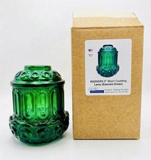 Weishar Moon and Stars Emerald Green Fairy Lamp New In Box picture