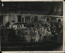 1930 Press Photo Nicholas Longworth Opens Congress Session in Capital picture