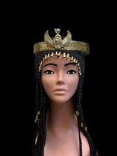 Rare Authentic Ancient Egyptian Antiquities Copper Crown For Isis Egyptian BC picture