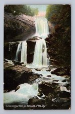 North Carolina TUCKASEEGEE Falls Land of the Sky 1908 to Milford Center OH picture