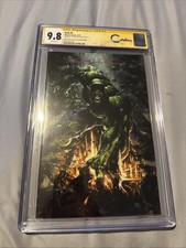 Hulk #6 CGC SS 9.8 Signed By Clayton Crain Black Flag Edition Marvel 2022 picture