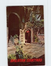 Postcard Brulatour Courtyard Vieux Carre Louisiana USA picture
