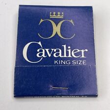 Vintage 1980’s Cavalier King Size Book of Matches Matchbook picture
