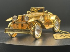 Vintage. 24k Gold Plated Convertible Roadster Trinket/ Decor / Ornament KG&C picture