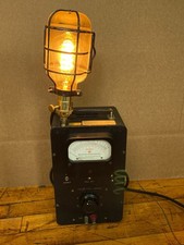 Custom Vintage Ballantine 310 Voltmeter Industrial Steampunk Meter Lamp picture
