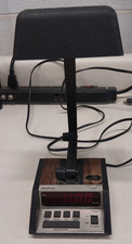 Vintage SPARTUS High Intensity Lamp & LED Alarm Clock Model 1401- Tested Works picture