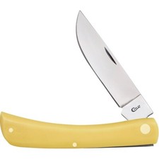 CASE XX KNIFE - LARGE SOD BUSTER YELLOW HANDLES -