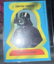 1980 Topps Star Wars Empire Strikes Back Sticker #56 Darth Vader picture