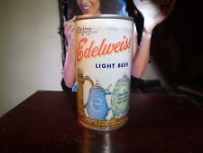 ENJOY....EDELWEISS LIGHT  BEER  Crimped Steel Beer Can  * L@@K * picture