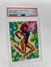 1992 SkyBox Marvel Masterpieces Jean Grey #46 PSA 9 X-Men picture
