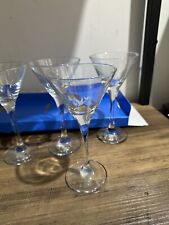 New 2023 Limited Edition Grey Goose Crystal Martini Glasses Set of 2 Glasses picture