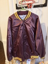 Vintage 2XL 1970's Charlotte NC Harding High School Jacket Silk Style picture