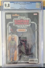 Star Wars: War of the Bounty Hunters issue1 CGC 9.8  action figure variant cover picture