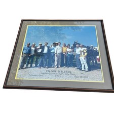 Original 1985 falcon seelster Horse Half Mile Record Holder Large Photo 25”X 29” picture