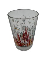 Vintage McDonalds Disney World Remember the Magic 25th Glass Etched Donald Duck picture
