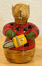 Vintage Rare HTF S. Greenleaf Lumberjack Beaver 2.5
