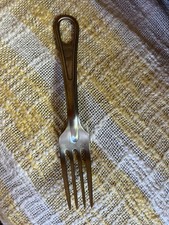 ORIGINAL WWII US ARMY MESS KIT FORK UTENSIL Silco Stainless  picture