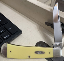 Case TB 31546 CV Yellow Backpocket no box not pristine mint Carbon Steel picture