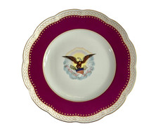 Haviland France Abraham Lincoln White House China 10.5” Dinner Plate LE Numbered picture