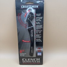 NOS Vintage SEARS Craftsman 8” Clench Wrench 42308 Made in USA on Hang Card picture