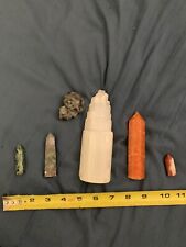 Crystal Tower And Skull Lot (6 Pieces) picture