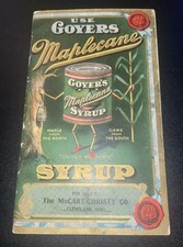 Antique Early 1900s “Use Goyers Maplecane Syrup” Advertisement Booklet Pamphlet picture