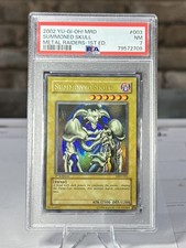 Yu-Gi-Oh  Summoned Skull Metal Raiders 1st Edition Ultra Rare MRD-003 PSA 7 NM picture