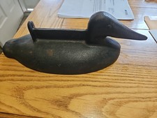 Antique Cast Iron Long Bill Duck Boot Scrapper  picture