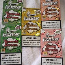 LooseLeaf Emerald Dream Yellow Dream Amber Dream Ruby Dream Whole Leaf Wraps picture