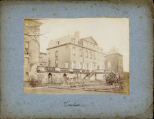 France, Ville-sous-Anjou, Château de Terrebasse vintage albumen print print print print a picture