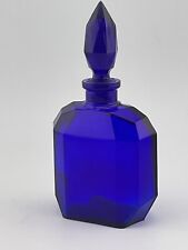 Original Vintage Perfume Bottle Cobalt Blue picture
