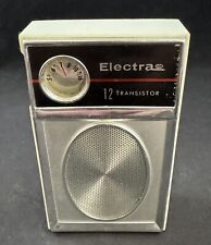Vintage Electra 12-Transistor Radio w/ Cover Case picture