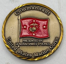 Gen James L Jones 32nd Commandant United States Marine Corps Challenge Coin picture