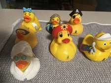 Lot 7 Ritz Carlton Rubber Ducks Pirate-Spa-golfer -skin Diver, Beautician More picture