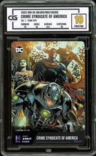 2022 DC Hybrid Physical Card Only Team-Ups HOLO Wonder Woman Superman Bat CG 10 picture