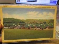 M1 Vintage Old OHIO Postcard Cambridge Fletcher General Hospital Military VA WW2 picture
