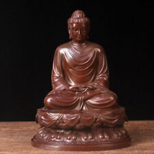 11'' China Tibet Shakyamuni Amitabha Buddha Bronze Statue picture