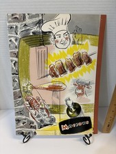 Vintage Menu Morrows Restaurant Iconic Los Angeles Dining MCM Design picture