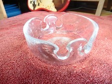 Vtg Rosenthal Germany Studio Line Crystal Glass Ashtray Bowl Trinket candy Dish picture