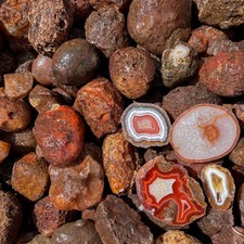 Raw Agates from Malawi 1 lb, Alimajo Agate Nodules, Natural Rough, Lapidary picture