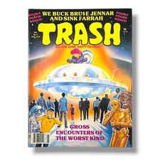 Vintage Trash Magazine Vol 1 No 2 June 1978 Star Wars Parody Bruce Jenner Poster picture
